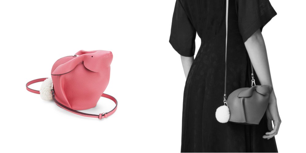 バニー バッグ (カーフ＆シアリング)